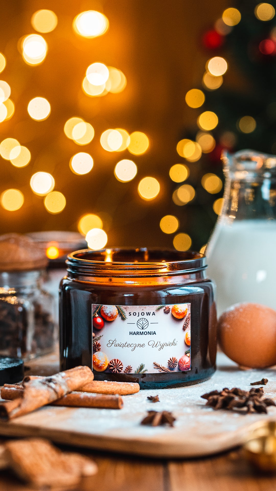 Świeca Sojowa Świąteczne Wypieki