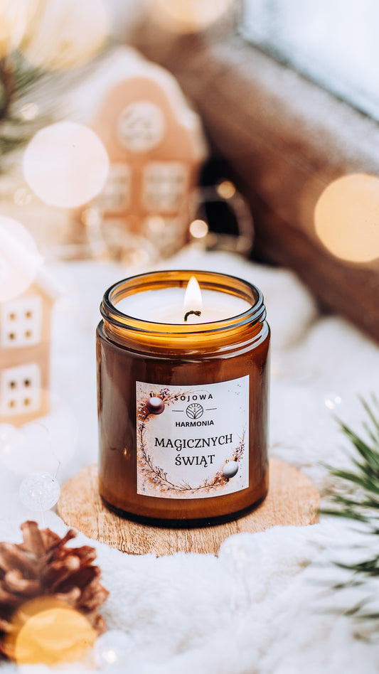 Świeca Sojowa Magia Świąt