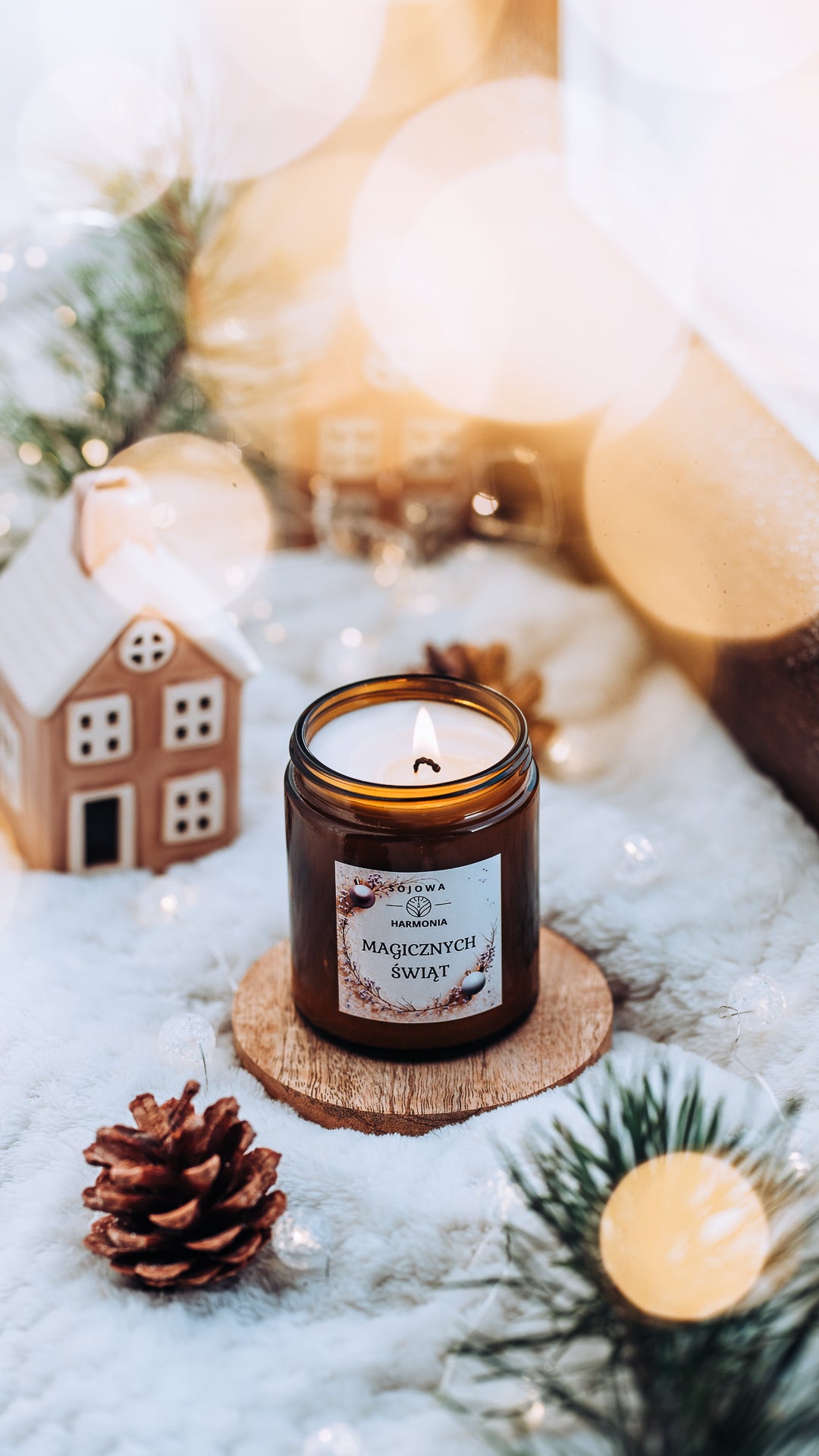 Świeca Sojowa Magia Świąt