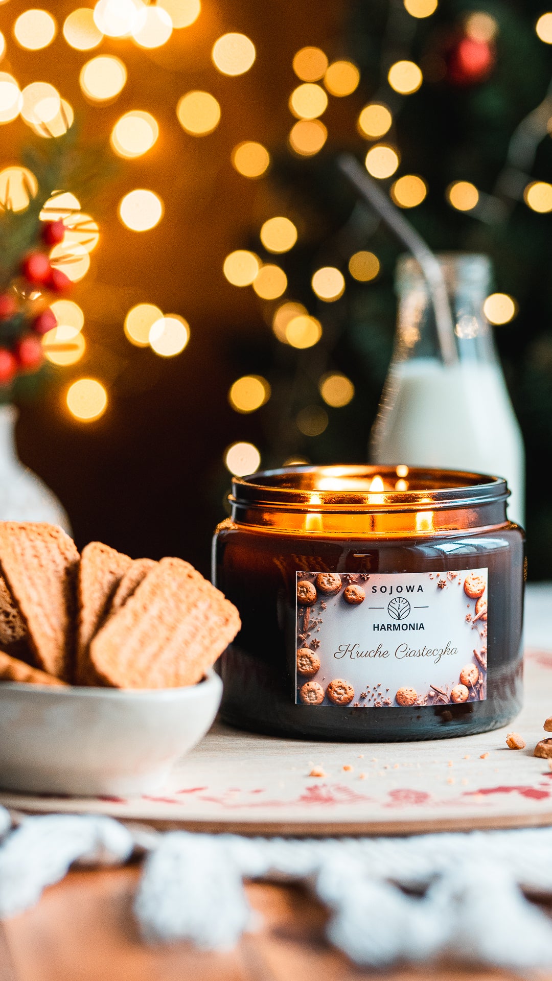 Świeca Sojowa Kruche Ciasteczka