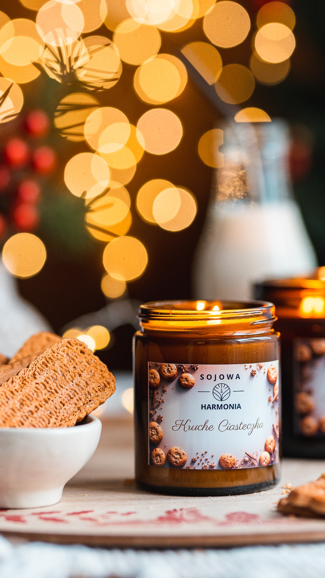 Świeca Sojowa Kruche Ciasteczka