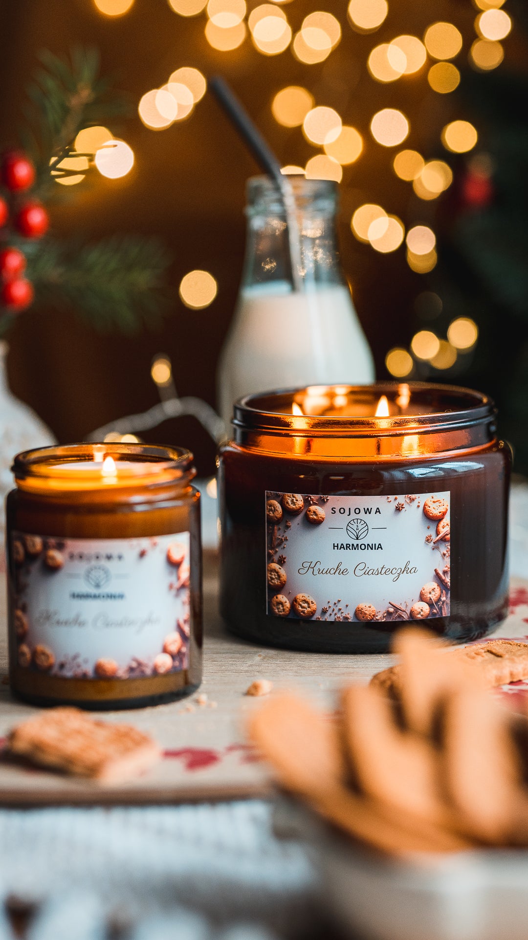 Świeca Sojowa Kruche Ciasteczka