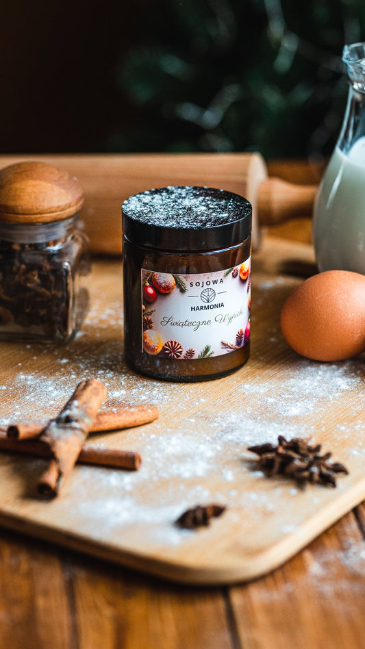 Świeca Sojowa Świąteczne Wypieki