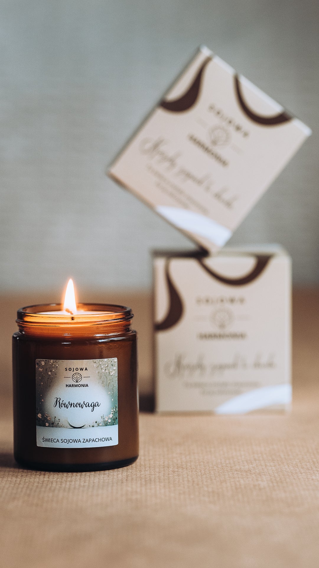 Świeca Sojowa Równowaga